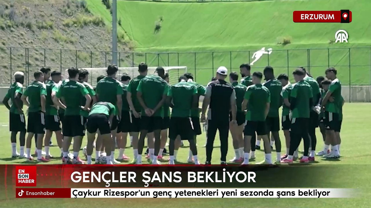 Çaykur Rizespor'un genç yetenekleri yeni sezonda şans bekliyor