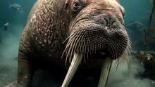 He Hunts Blind — His Whiskers Do the Seeing | Walrus Feeding | Deep Wildlife
