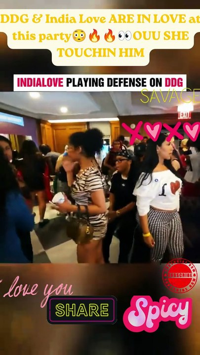 DDG AND INDIA LOVE GO CRAZY AT STREAMER U