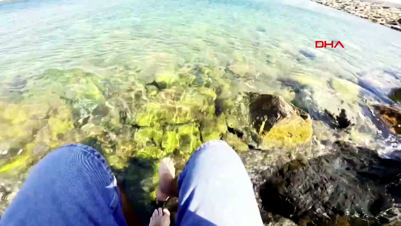 Boğulma tehlikesi geçiren çocuğa amatör balıkçıdan hayat kurtaran müdahale