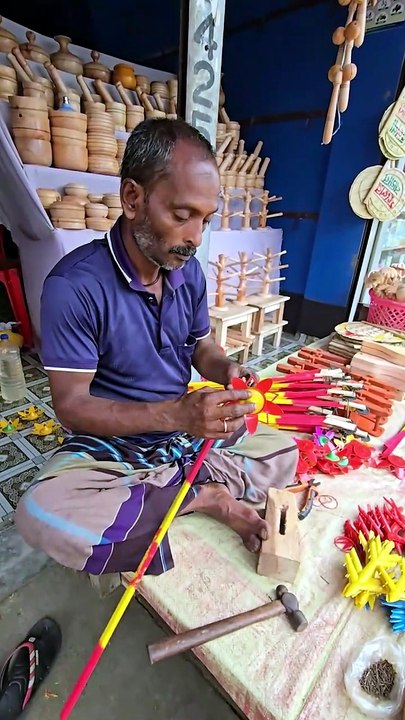 Amazing Process of Making Wooden Toys, Tom Toms, Toy Airplanes