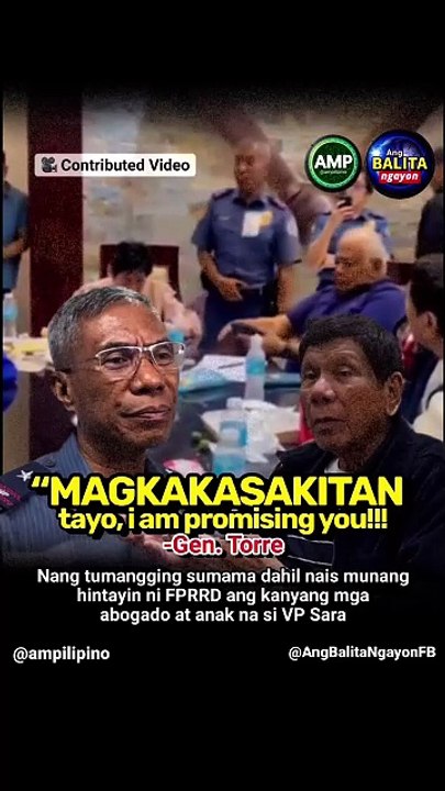 MAGKAKASAKITAN TAYO, I AM PROMISING YOU!” - Gen. Torre kay FPRRD [Full Movie]