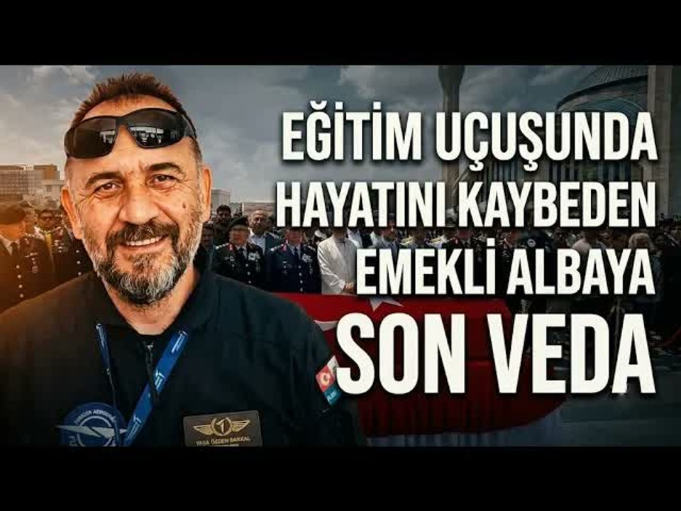 Düşen Helikopterin Pilotu Yasa Özden Bakkal Son Yolculuğuna Uğurlandı