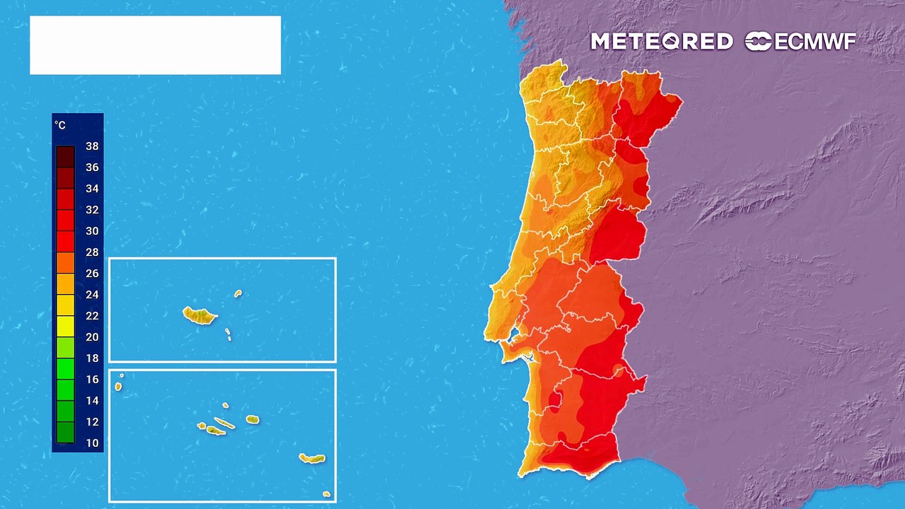 Calor regressa em força a Portugal: termómetros podem aproximar-se dos 40 ºC entre 27 e 28 de julho