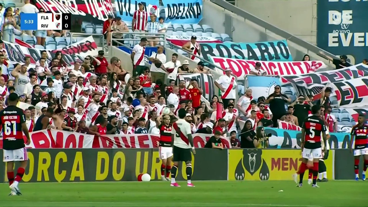 Flamengo 2x2 River Plate - 1º Tempo - Amistoso Interclubes - Troféu do Algarve 2026 - 03/07/2026