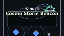 Epic Marble Race: Cosmo Storm Beacon vs Echo Mine Scatter | AI Physics Battle | Rift Clash Stage
