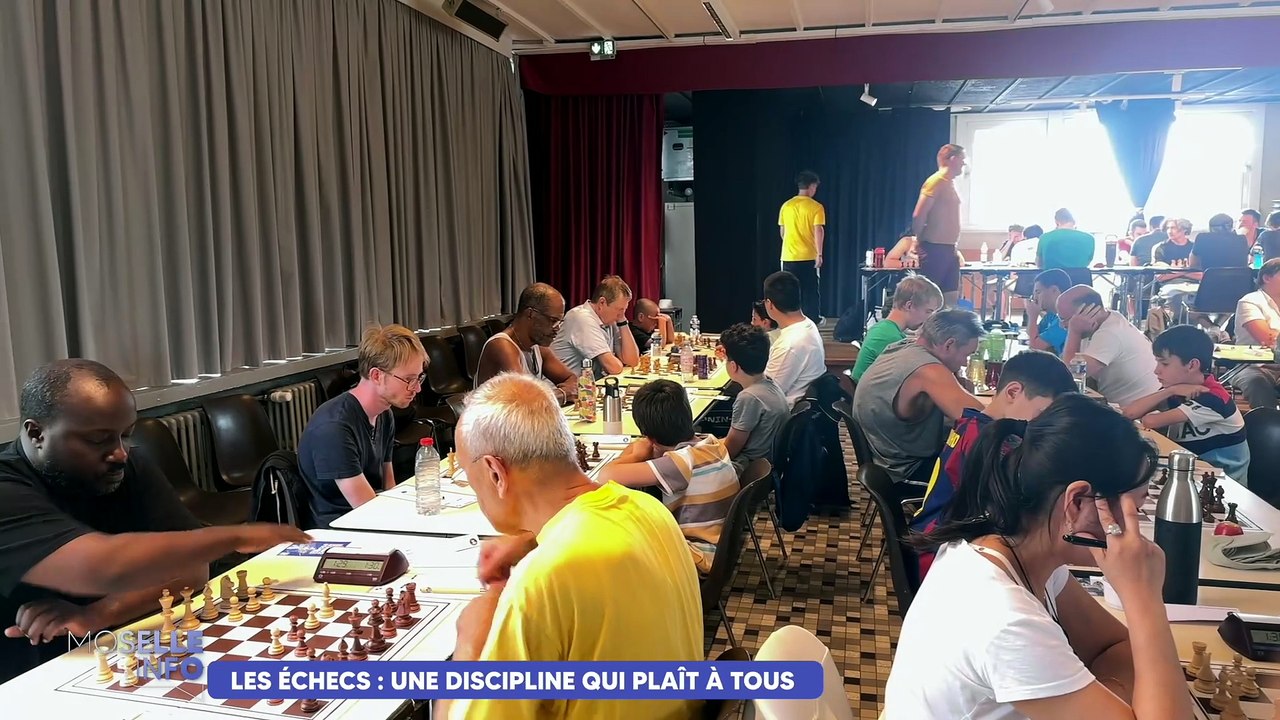 Les échecs séduisent toutes les générations à Metz