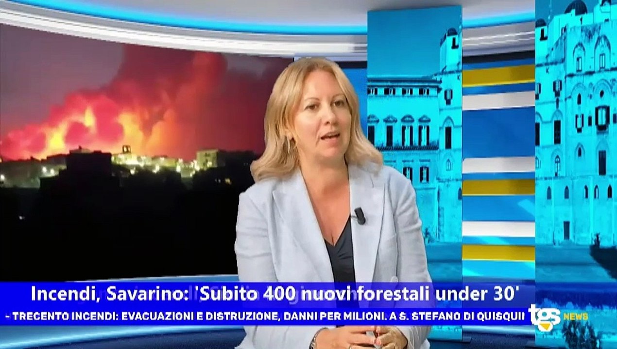 Il notiziario di Tgs, edizione del 22 luglio – ore 19.50