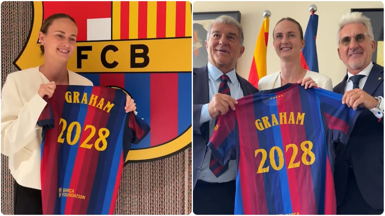 Graham renueva con el Barça hasta 2028 