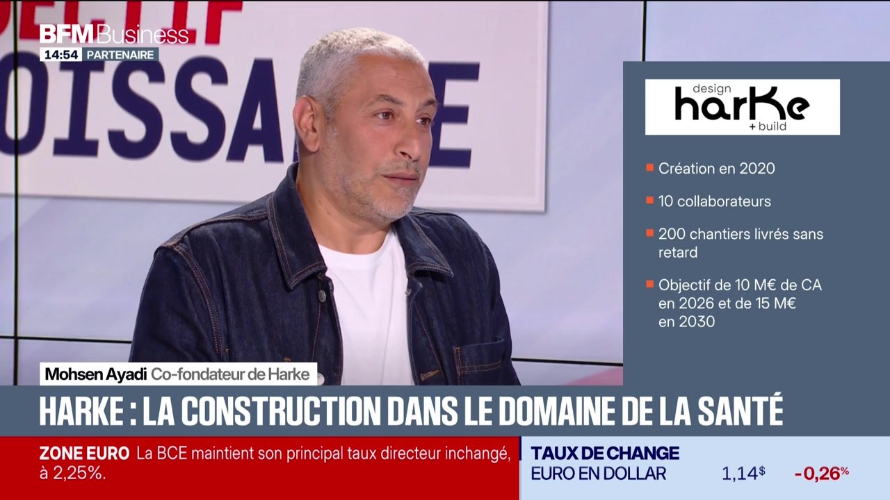 Mohsen Ayadi (Harke) : Harke, la construction dans le domaine de la santé - 23/07