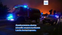 Płomienie pochłonęły tysiące hektarów. Francja ewakuuje mieszkańców i turystów