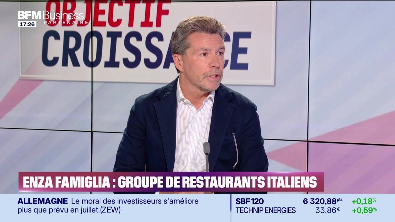 David Doyen (Enza Famiglia) : Enza Famiglia, groupe de restaurants italiens - 21/07