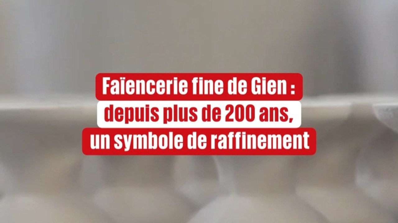 Faïencerie fine de Gien : depuis plus de 200 an...