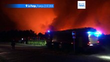 Pożary i fala upałów paraliżują Francję, Hiszpanię i Włochy