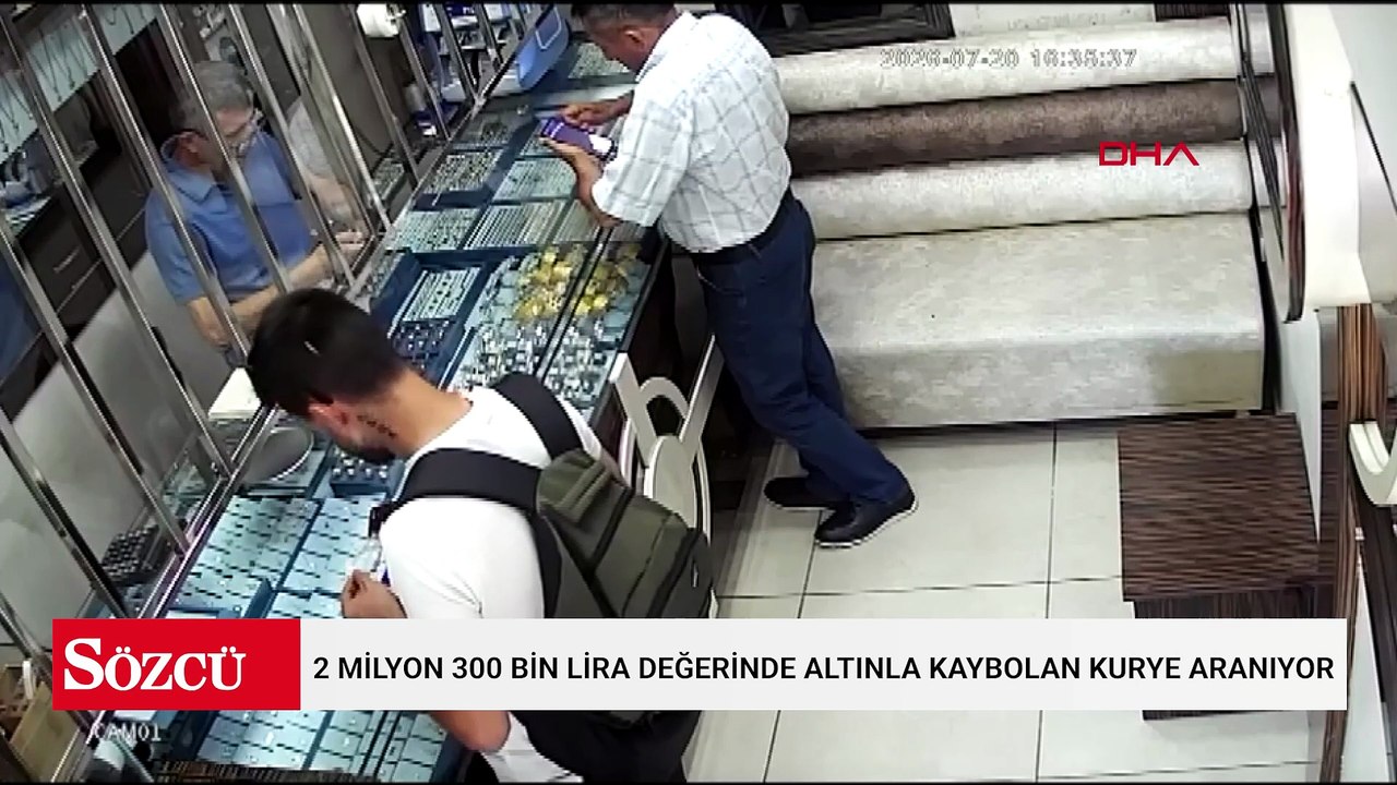 Kağıthane’de 2 milyon 300 bin lira değerinde altınla kaybolan kurye aranıyor