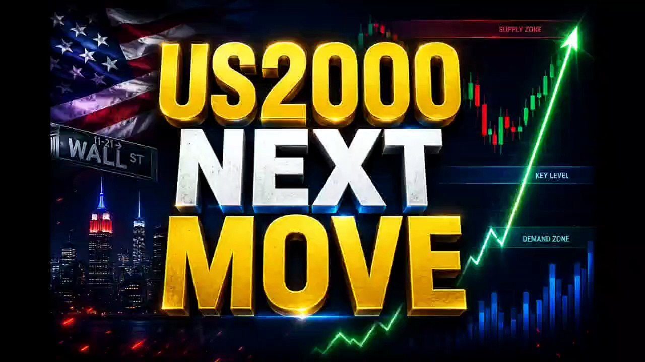 US2000 Institutional SMC Analysis & Trading Plan | New York Session 🚨