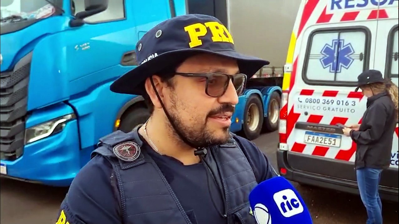 Caminhão realizando ultrapassagem proibida pode estar envolvido em acidente com morte na BR-369, diz PRF