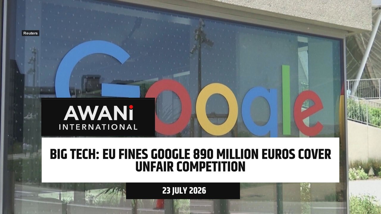 EU fines Google 890 million euros cover unfair competition