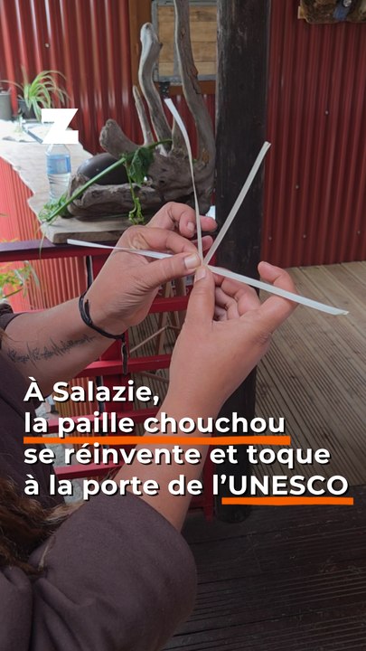 À Salazie, la paille chouchou se réinvente et toque à la porte de l’UNESCO