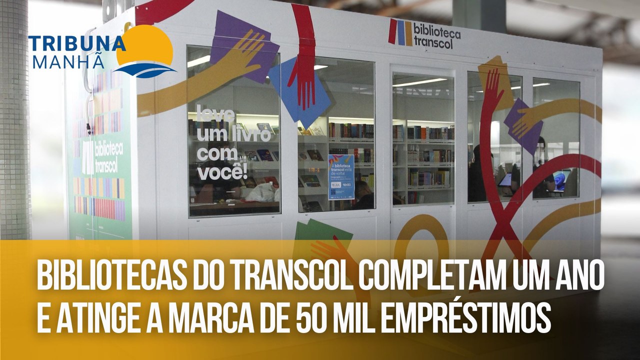 Bibliotecas do Transcol completam um ano e atinge a marca de 50 mil empréstimos