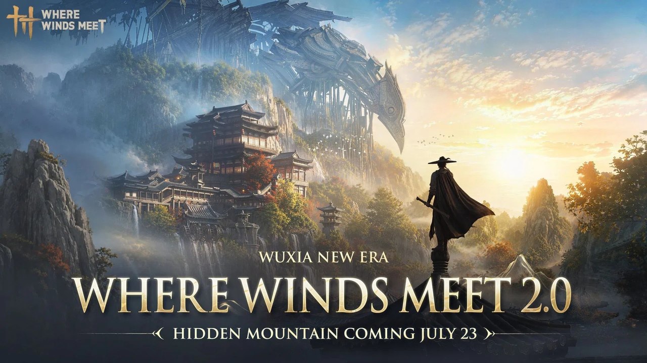 Where Winds Meet - Official Hidden Mountain Expansion Release Date Announcement Trailer