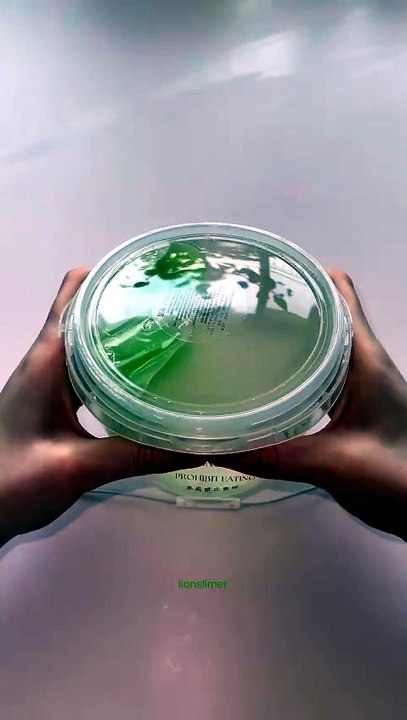 Giant Green Grape Jelly 😌 #diy #asmr #satisfying #slime #shorts
