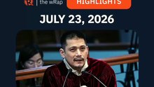 Today’s headlines: Bajo de Masinloc, Robin Padilla, Sara Duterte | The wRap | July 23, 2026