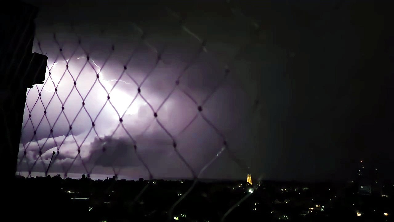 Incredible Electrical Storm Over Buenos Aires