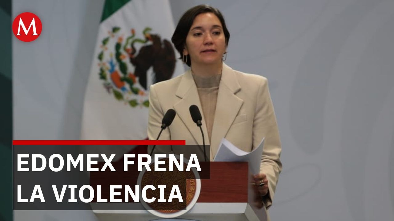 Marcela Figueroa revela drástica baja en la violencia del Edomex