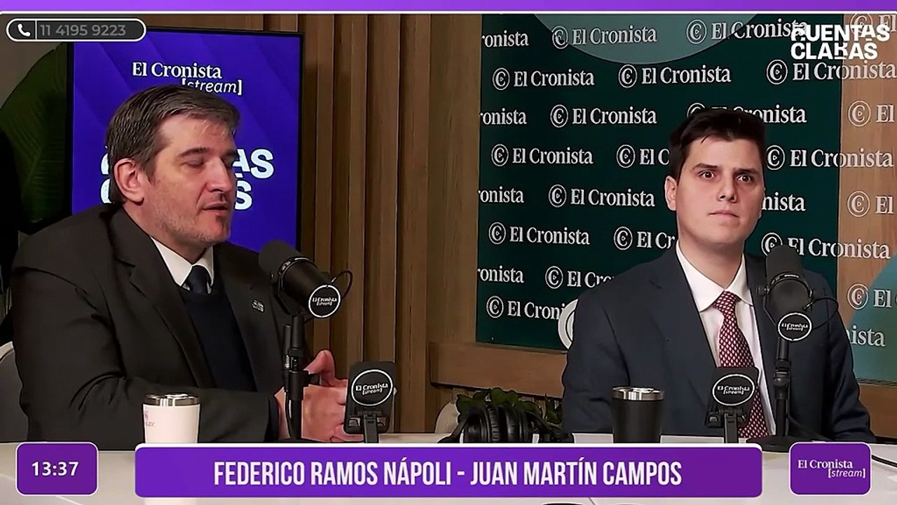 Segmento El Cronista Stream Juan Martin Campos y Federico Ramos Napoli