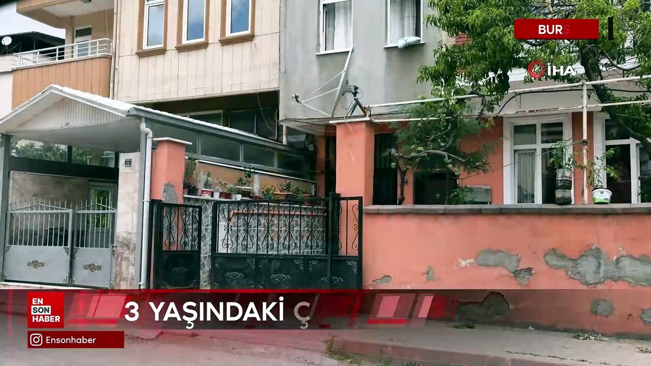 Bursa'da sürgülü demir kapının altında kalan 3 yaşındaki çocuk ağır yaralandı