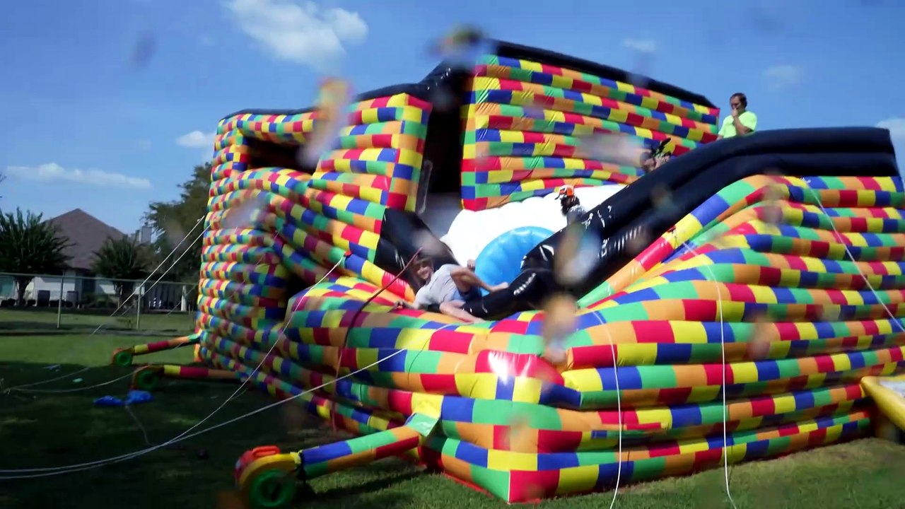 I Turned My LEGO House Into a WATERPARK! 🌊🧱 (Insane DIY Challenge!)