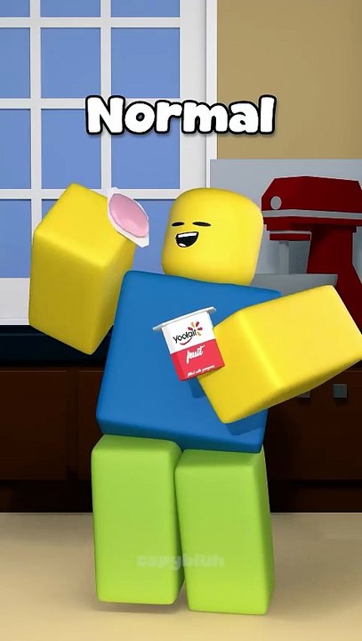 Normal vs rich #Roblox