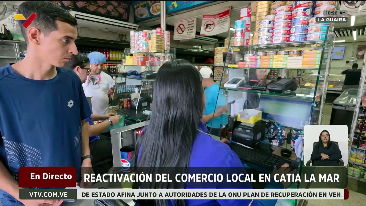 Establecimientos de Catia La Mar reabren sus puertas para ofrecer productos frescos y de calidad