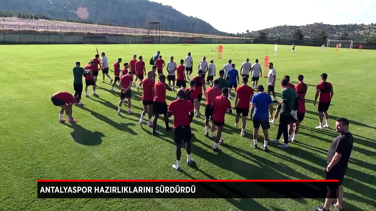 Antalyaspor, yeni sezon hazırlıklarını sürdürdü