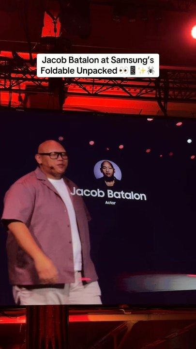 Jacob Batalon & Spider-Man Crash Samsung's Unpacked Event