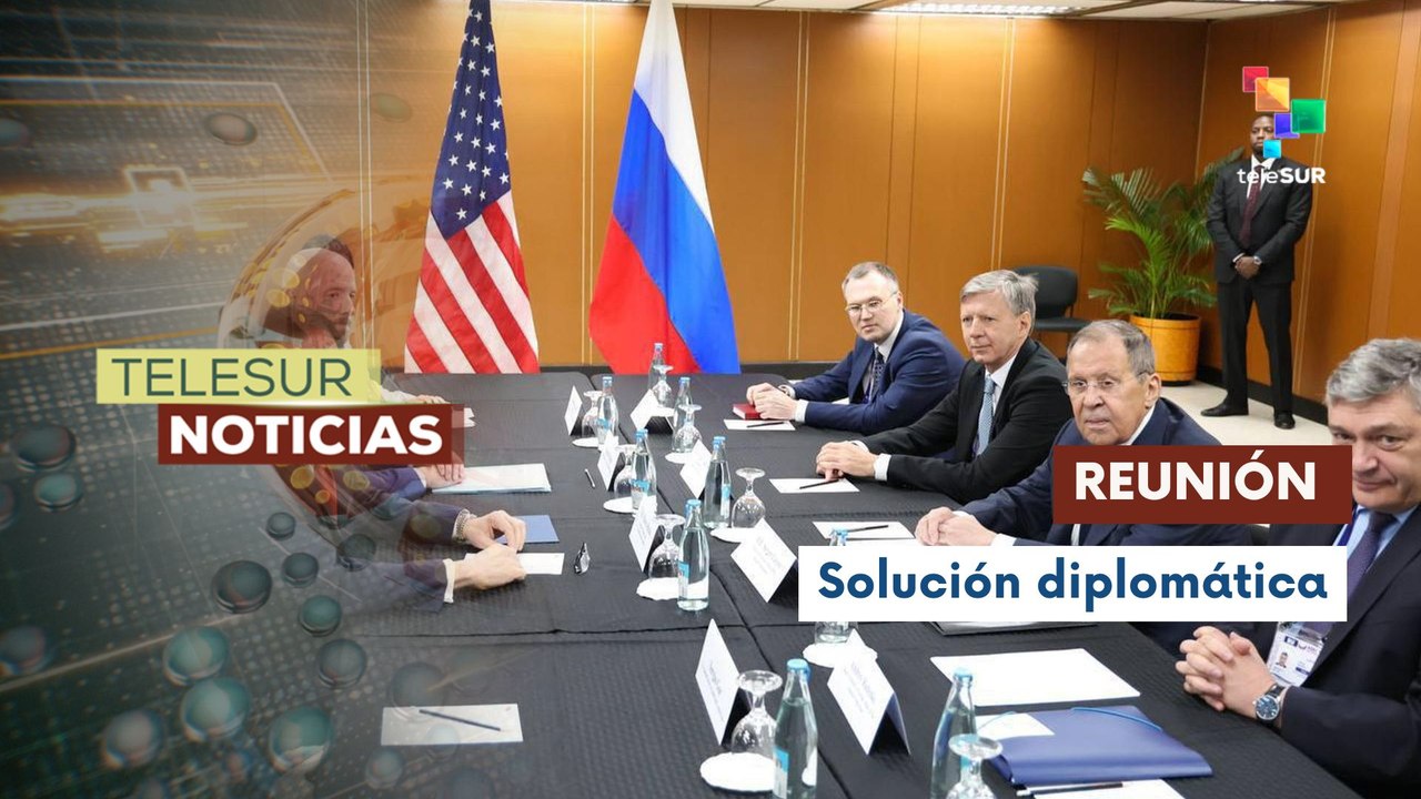 Canciller ruso Serguéi Lavrov se reunió con su homólogo estadounidense