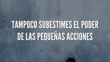 El progreso siempre recompensa la constancia.