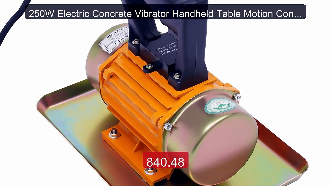 250W Electric Concrete Vibrator Handheld Table Motion Concrete... -- Best Buy 2026 | Great Quality!