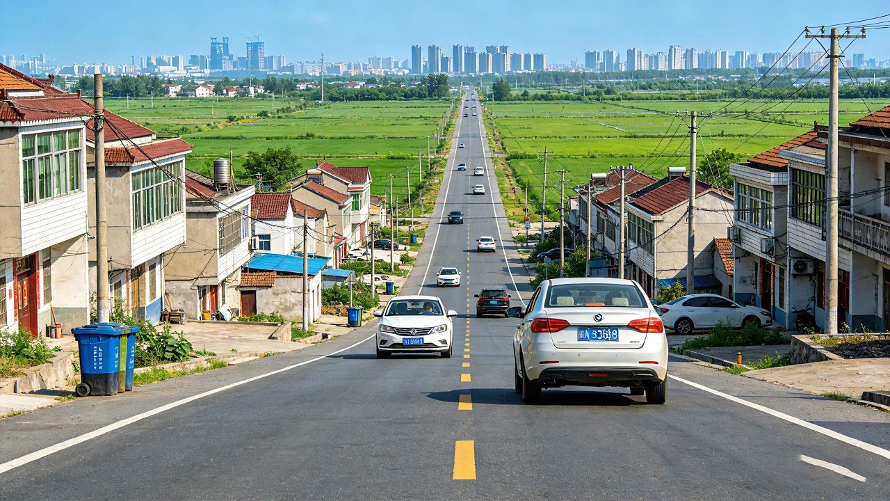 Driving China’s G318: From Xiantao’s Endless Farmlands to Wuhan’s Skyline!