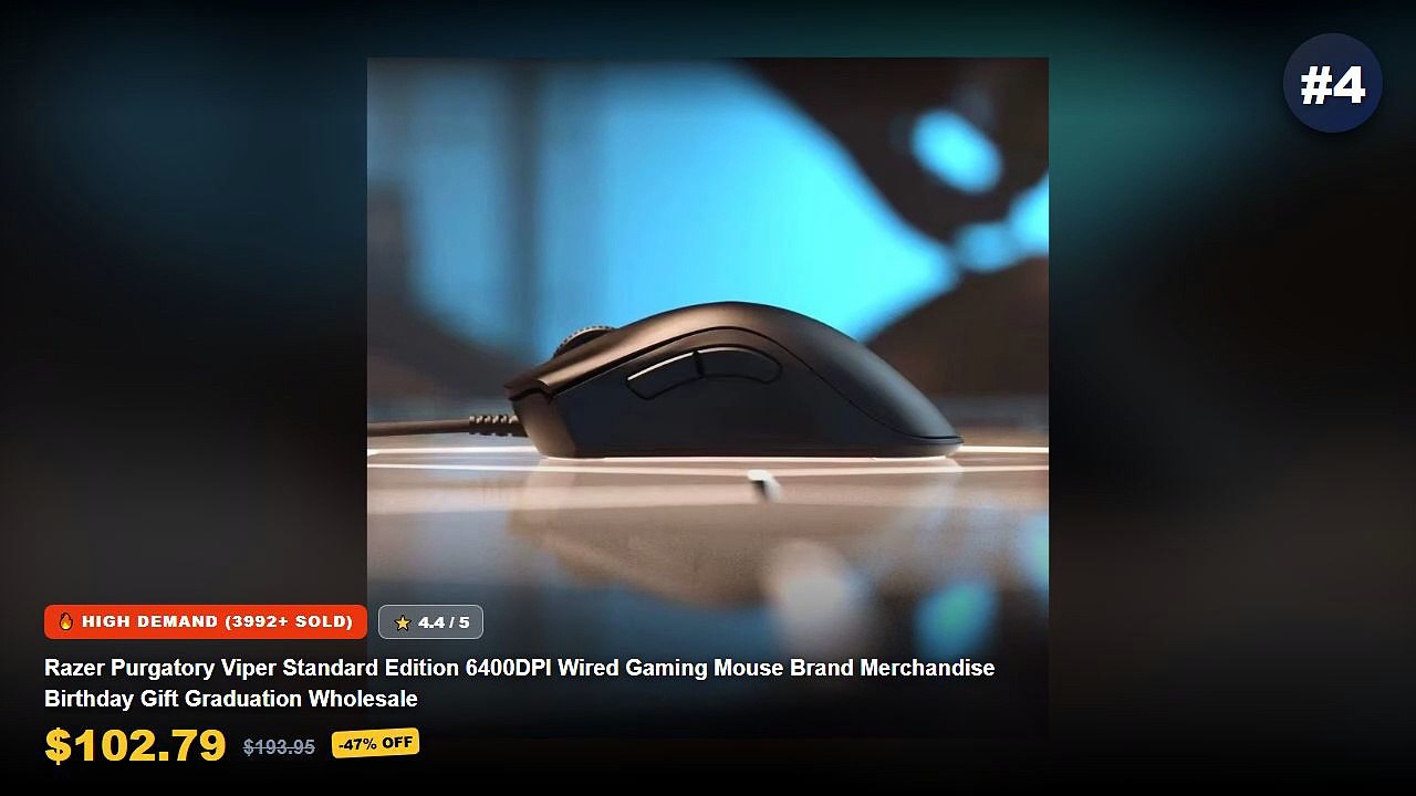 Ultimate Guide to the Best Wireless Mouse With LED - 1 PC New Hyperspeed USB Gaming Mouse RGB Backlit Ergonomic Game Mic...