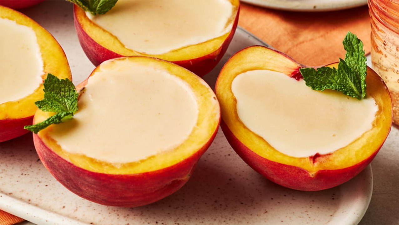 How to Make Peach Panna Cotta