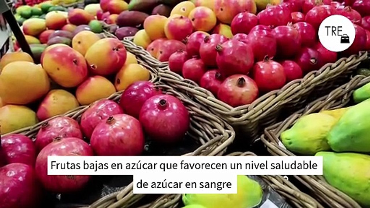 Ocho frutas bajas en azúcar que favorecen un nivel saludable de azúcar en sangre