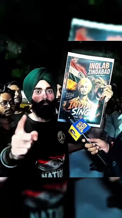 Bhagat shing poster show 👑🤯 cjp protest  aginst Neet Peper Leak 📑