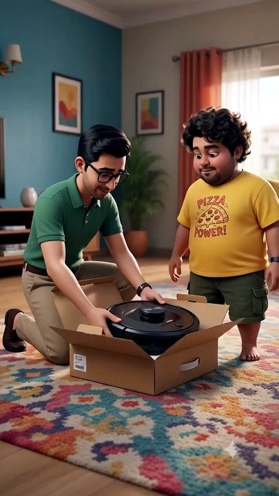 When You Treat A Vacuum Cleaner Like A Pet Dog | Golu Molu 3D Animated Hindi Comedy