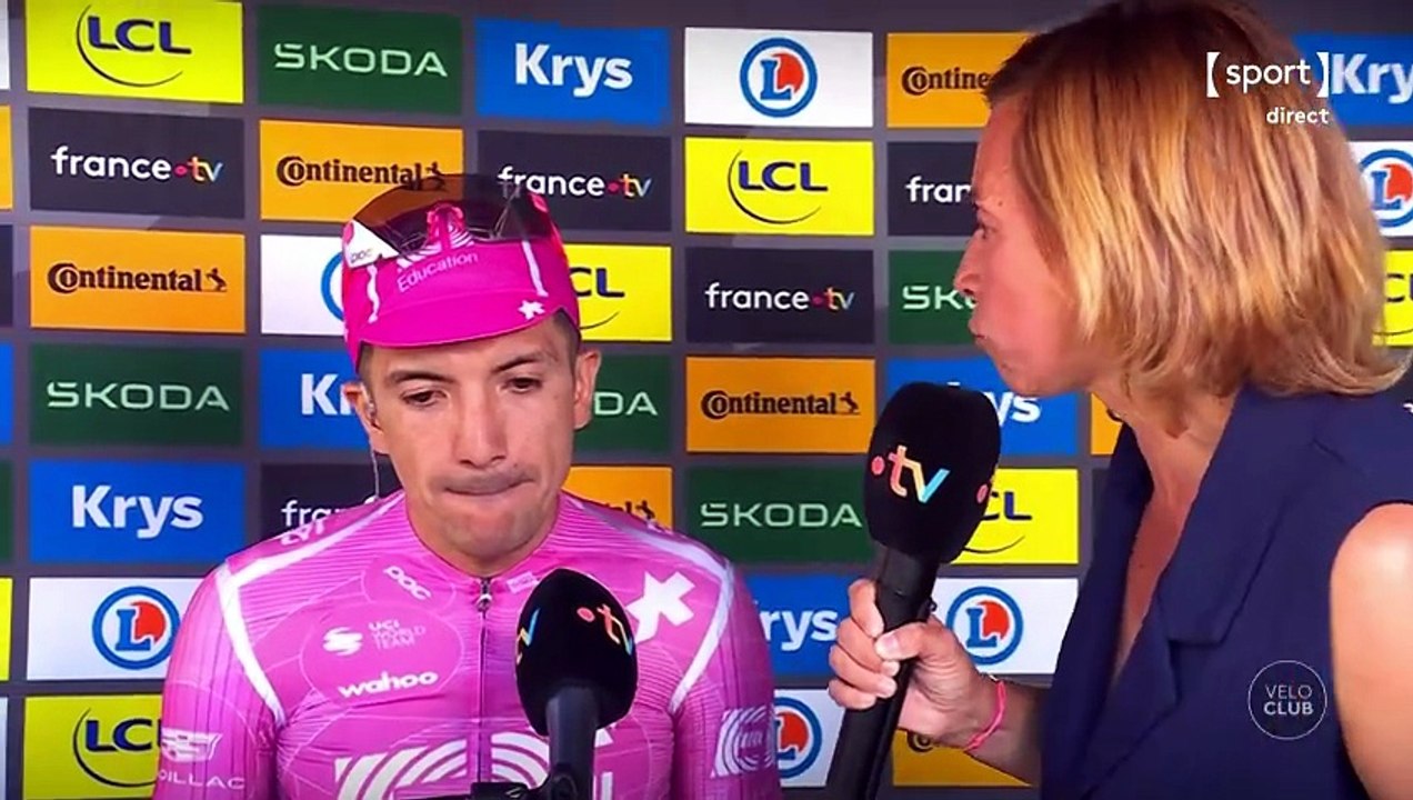 Etape 18 - Richard Carapaz : Ce dernier col était fait pour moi