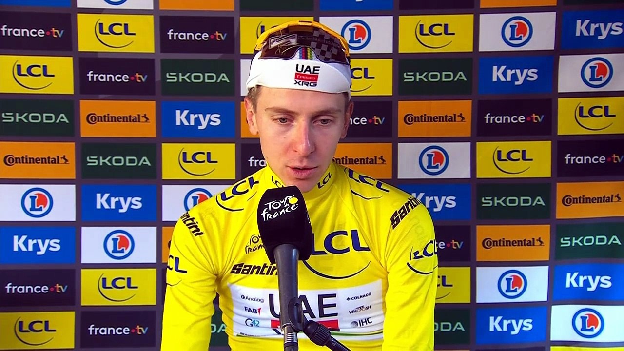 Tour de France 2026 - Tadej Pogacar : "C'est vraiment dommage de perdre Brandon McNulty"