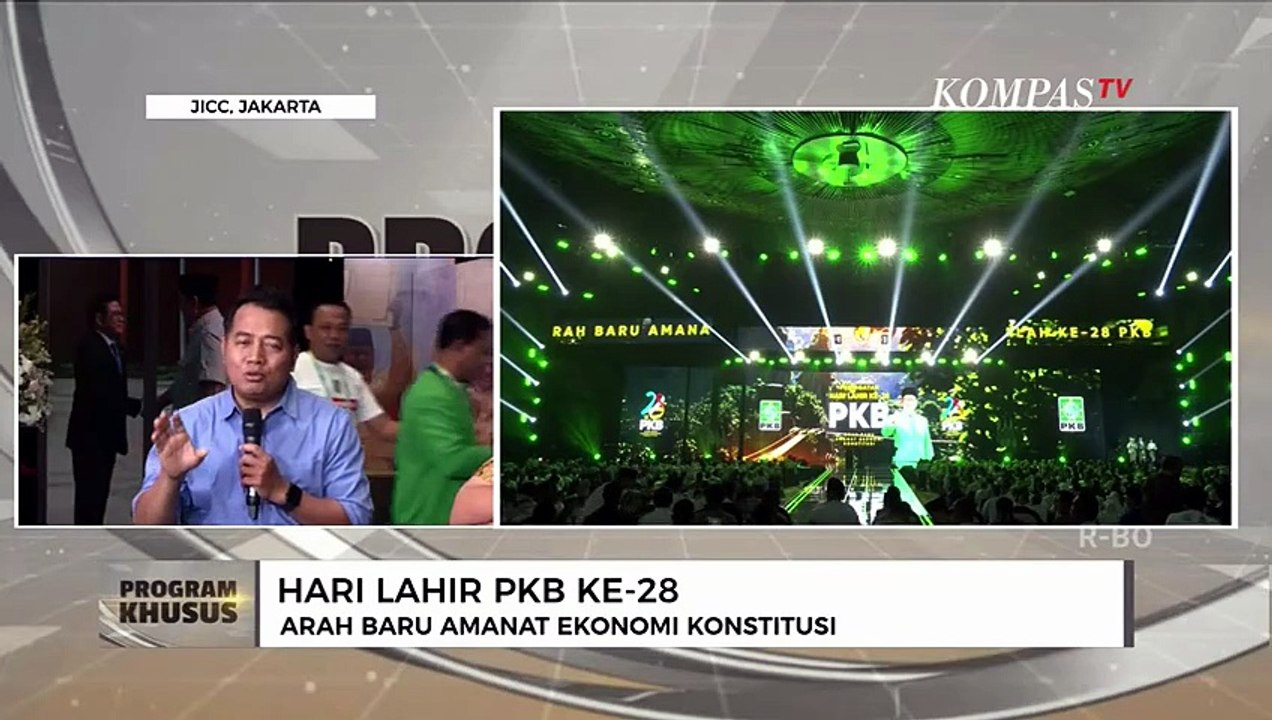 Peringatan Hari Lahir ke-28 PKB Dihadiri Presiden dan Sejumlah Pimpinan Lembaga Negara