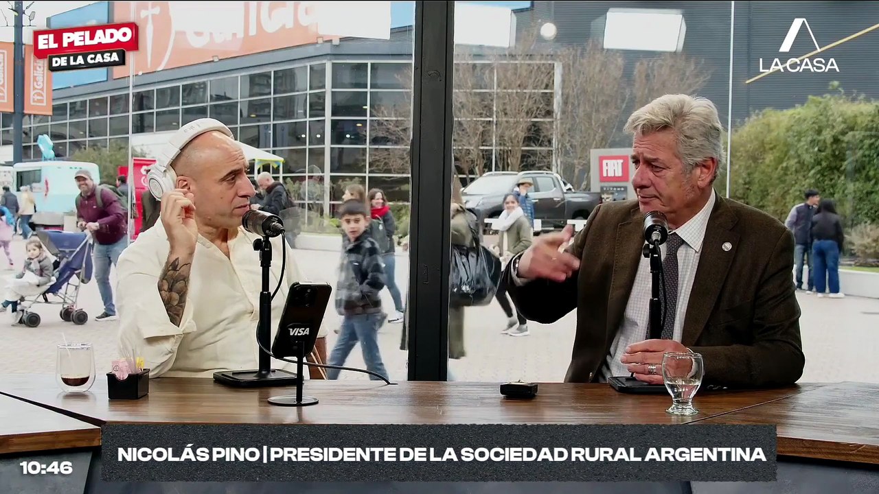 Nicolás Pino de la Sociedad Rural respaldó la extranjerización de la tierra