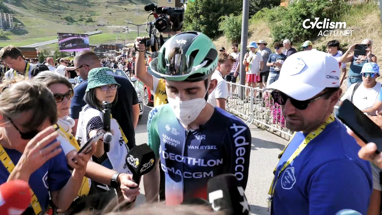 Tour de France 2026 - Paul Seixas : "J'espère ne pas tomber dans la montée de l'Alpe d'Huez..."